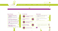 Desktop Screenshot of beyondlearningmena.com