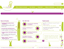 Tablet Screenshot of beyondlearningmena.com